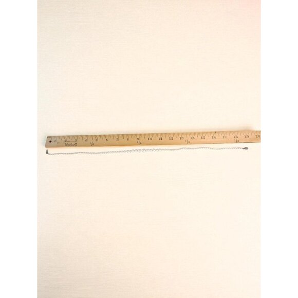 Vintage 1950s Graduated Faux Pearl Necklace - Filigree Fishhook Clasp Costume Je - Picture 5 of 5